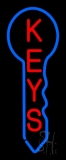 Vertical Keys Logo 1 Neon Sign