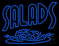 Blue Salads Neon Sign