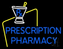 Prescription Pharmacy Neon Sign