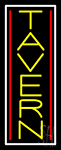 Double Stroke Vertical Tavern Neon Sign