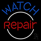 Blue Watch Repair Neon Sign