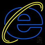 Internet Web Logo Neon Sign