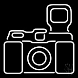 Camera Logo 3 Neon Sign