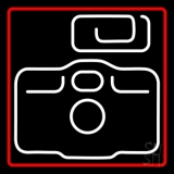 Camera Logo 5 Neon Sign