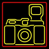 Camera Logo 6 Neon Sign