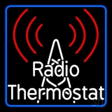 Radio Thermostat Neon Sign