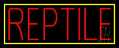 Reptile Block 1 Neon Sign