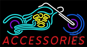 Accessories Block Bike Logo Neon Sign