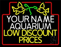 Custom Aquarium Name Neon Sign