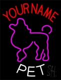 Custom Name Pet 1 Neon Sign