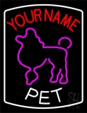 Custom Name Pet Neon Sign