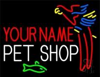 Custom Pet Shop Neon Sign