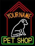 Custom Pets Shop Neon Sign