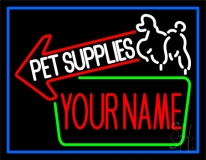 Custom Pet Supplies Name 1 Neon Sign