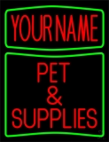 Custom Pet Supplies Neon Sign