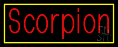 Scorpion Red 2 Neon Sign