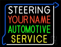 Custom Automotive Service 1 Neon Sign