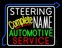 Custom Automotive Service Neon Sign