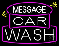 Custom Car Wash Neon Sign