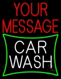 Custom Double Stroke Car Wash 1 Neon Sign