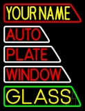 Custom Glass Block Neon Sign