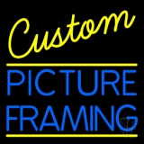 Custom Picture Framing Neon Sign