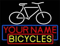 Custom Bicycles 2 Neon Sign