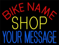 Custom Bike Shop 1 Neon Sign