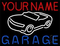 Custom Car Logo Garage 1 Neon Sign