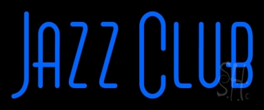 Blue Jazz Club Block 2 Neon Sign
