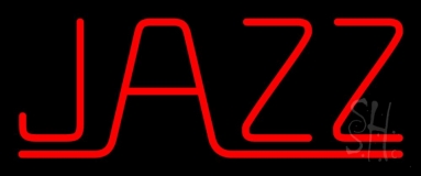 Red Jazz Block 2 Neon Sign