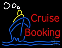 Cruise Booking Neon Sign