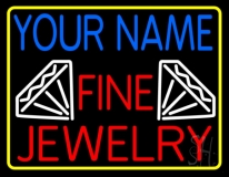 Custom Red Fine Jewelry Neon Sign