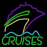 Green Cruises Logo Neon Sign
