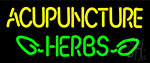 Acupuncture Herbs Neon Sign