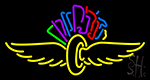 Bird Wings Logo Neon Sign