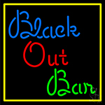 Black Out Bar Neon Sign