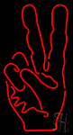 Hand Logo Neon Sign