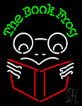 The Book Frog Neon Sign