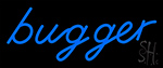Blue Bugger Neon Sign