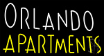 Orlando Apartments Neon Sign