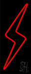 Red Flash Neon Sign
