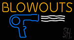 Blowouts Logo Neon Sign