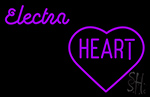 Cute Electra Heart Girls Neon Sign