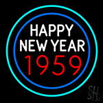 Happy New Year 1959 Bioshock Neon Sign