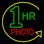 1 Hr Photo Neon Sign