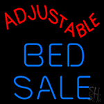 Adjust Able Bed Sale Neon Sign