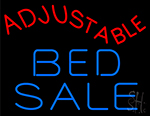 Adjustable Bed Sale Neon Sign
