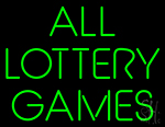 All Lottery Games Neon Sign