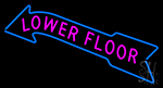 Lower Floor Neon Sign